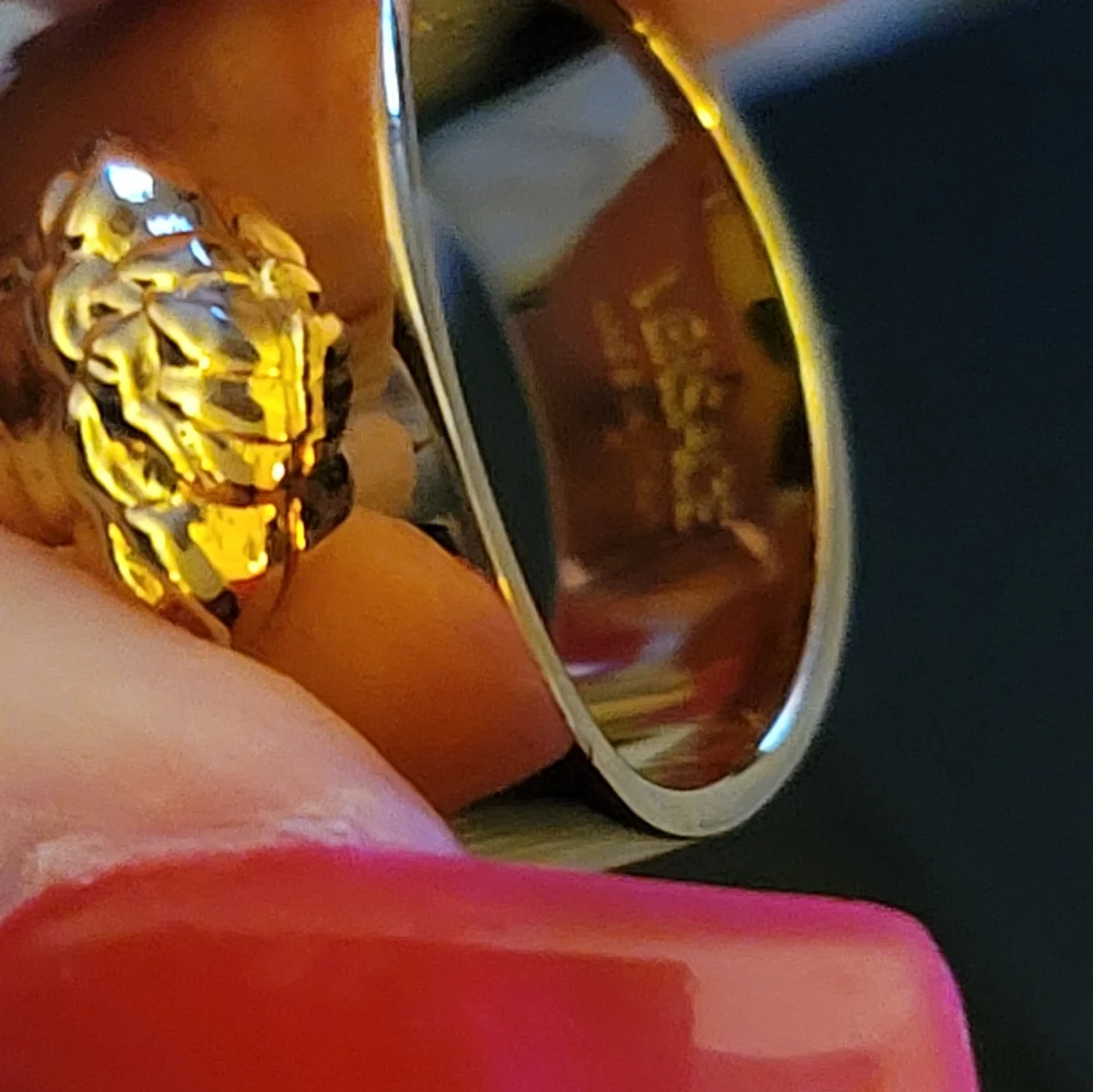 Versace Medusa Ring/ BNWT/ UNISEX - Picture 3 of 6